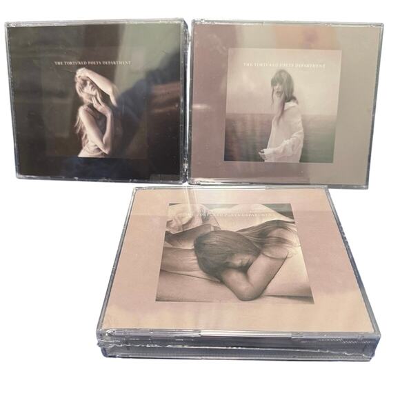Taylor Swift Tortured Poets Department Bundle CDs - Picture 1 of 10